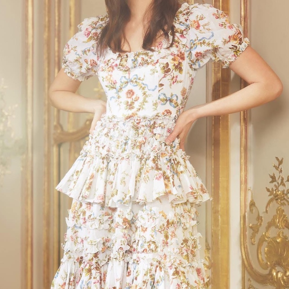 Needle & Thread Garland Clarabelle Ankle Dress